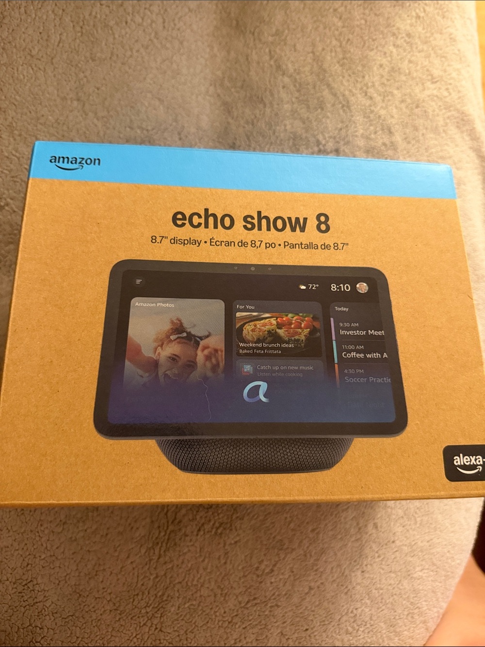 Amazon Echo Show 8 Smart Display - Black